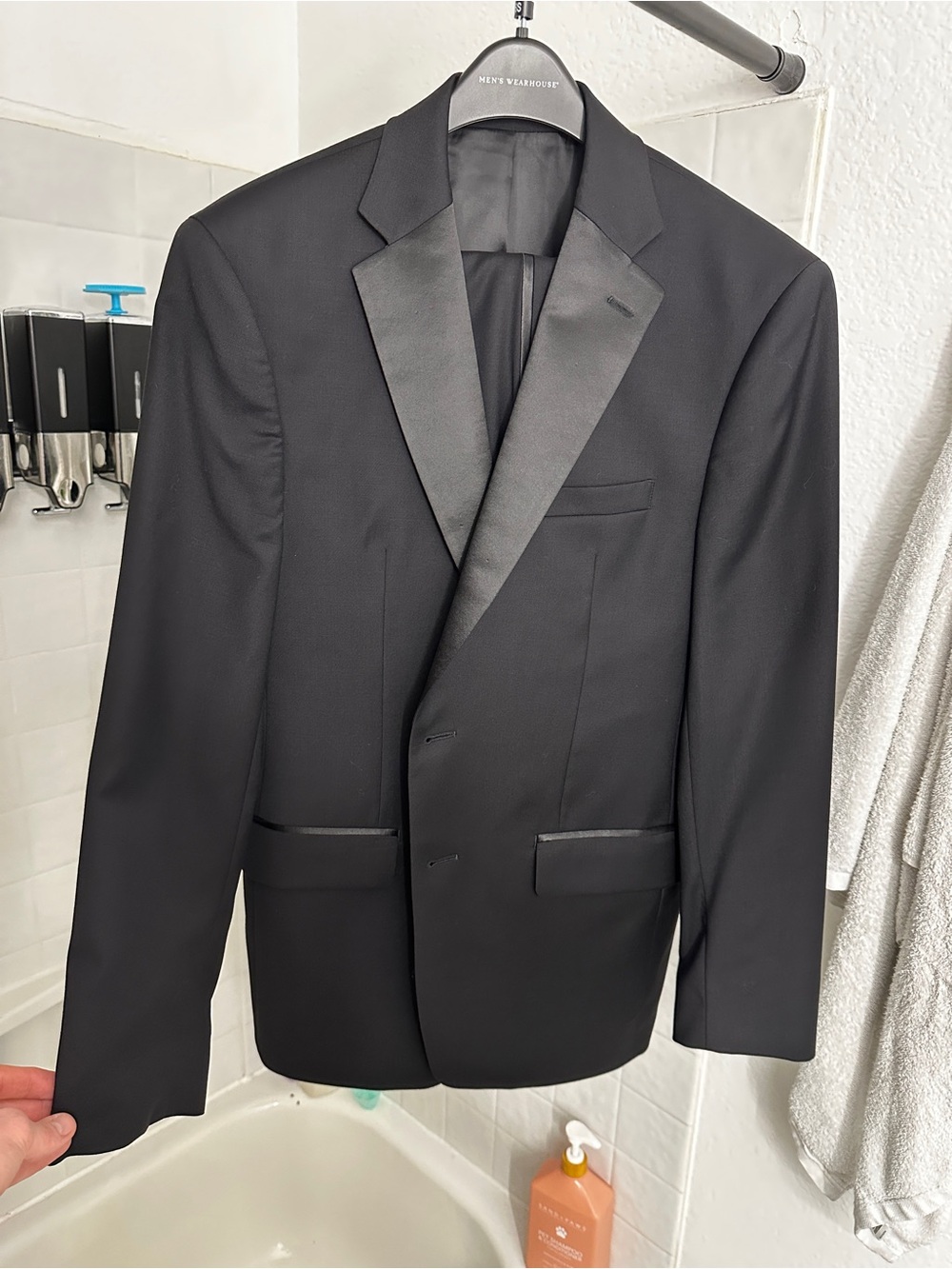 Calvin Klein Men’s Black Tuxedo - x slim fit (Brand New, Altered)